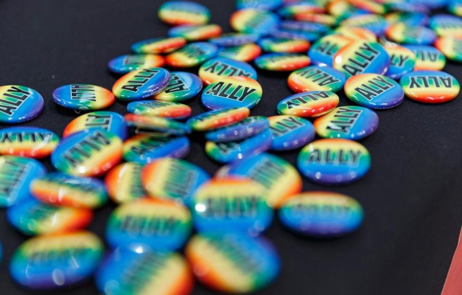 LGBT ally buttons