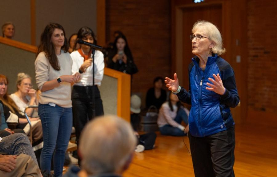 Nobel-winning economist Claudia Goldin '67