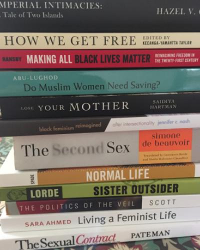 Picture of books from FGSS book club