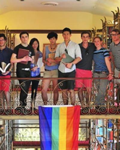 LGBT Studies students